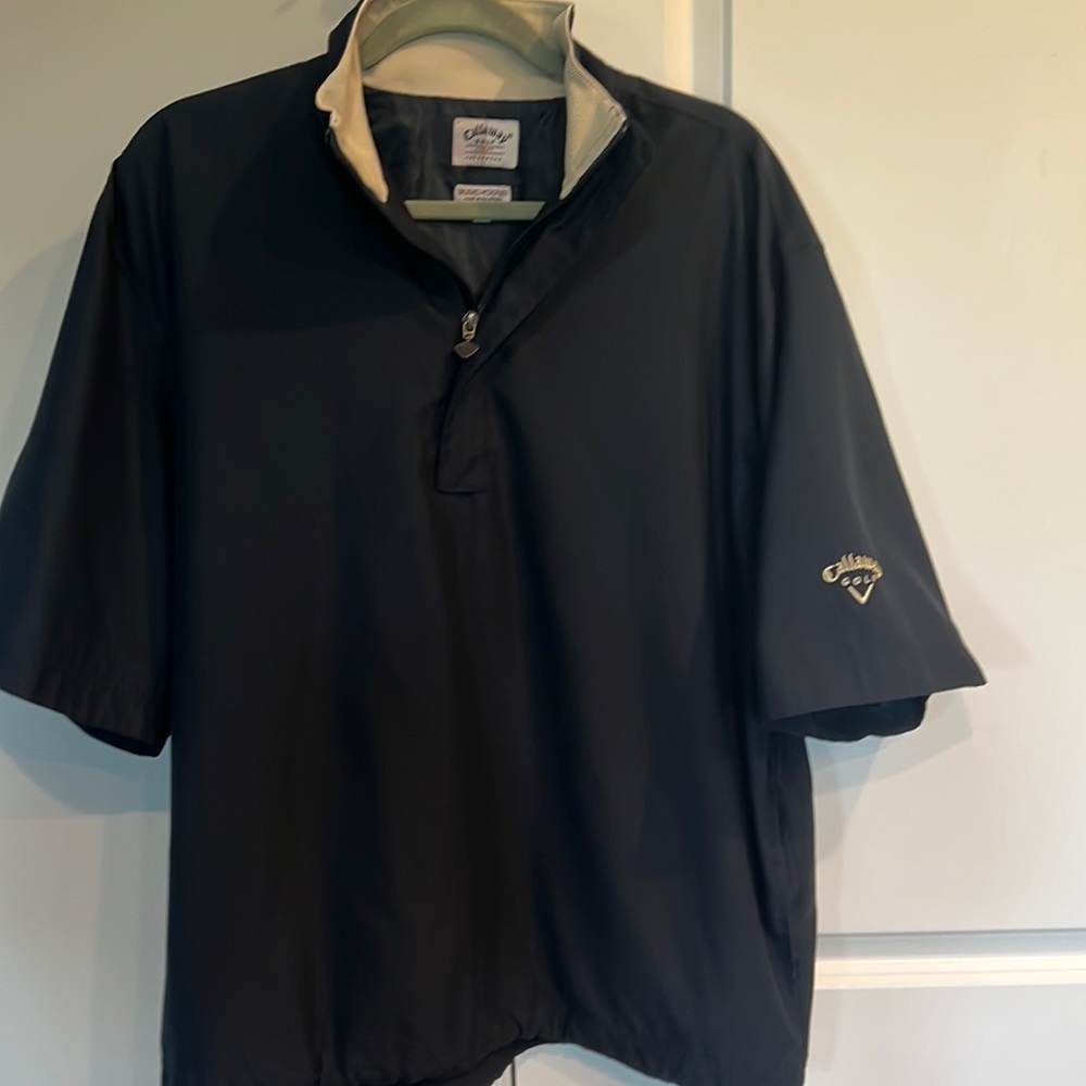 Callaway golf pullover; 3/4 sleeves